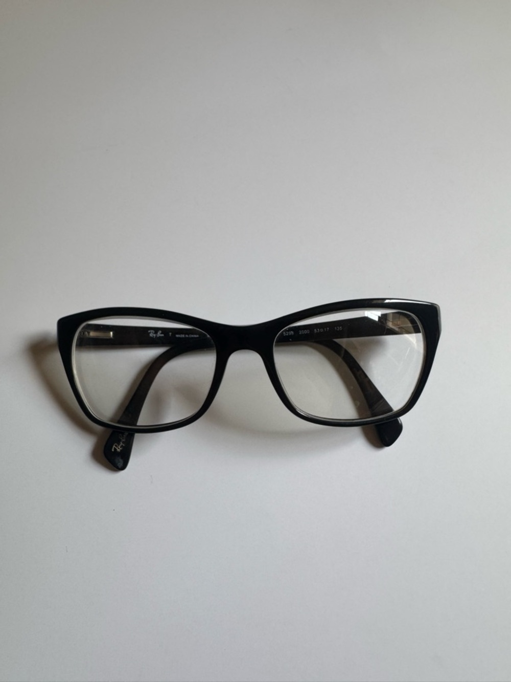 Ray Ban Eyeglasses RB5298 Black Frame with Clear Lenses